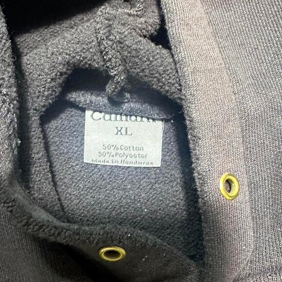 Vintage Carhartt Distressed Faded Brown Hoodie Mens XL Boxy Workwear Sweatshirt - Picture 3 of 7